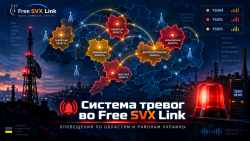 На Free SVX Link Reflector появилась система голосовых оповещений о тревогах